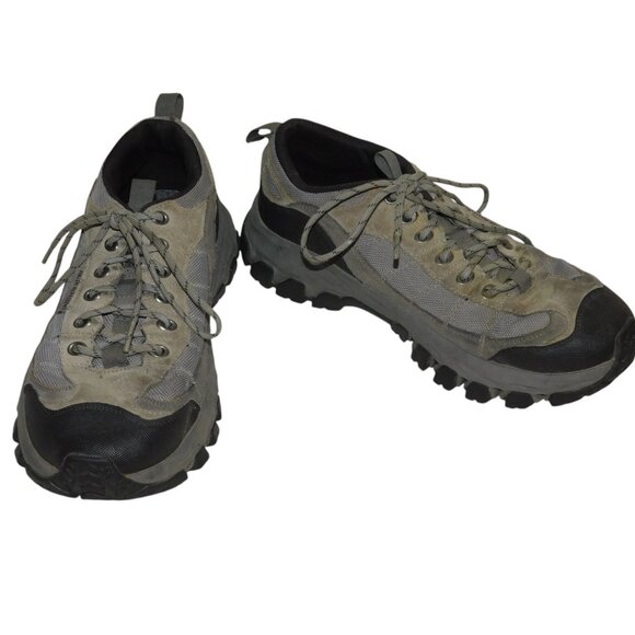 Skechers Hiking Shoes Size 9.5 Men's Leather & Man Made Upper Work Chore Barn - Picture 1 of 7